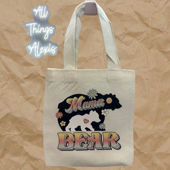 Handmade Mama Bear Gift Bag - Picture 1 of 1